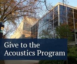 give to the acoustics program